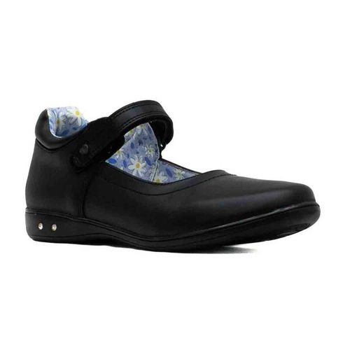 Zapato escolar Bambino Kids negro para joven BM3042