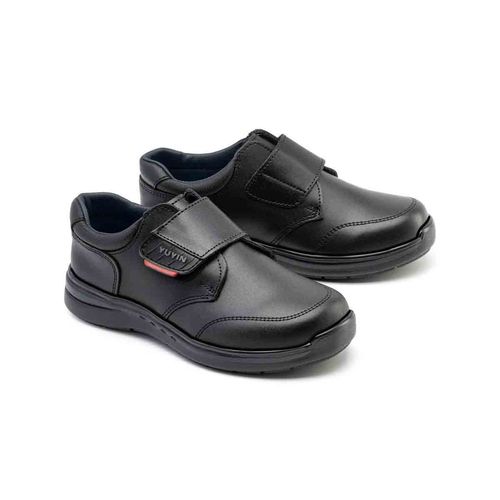 Zapato escolar Yuyin negro para niño 24311