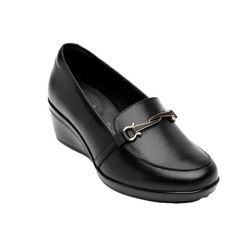 Zapato confort Flexi negro para dama 45233