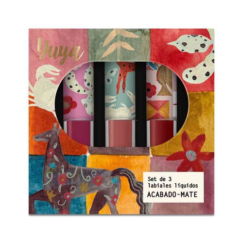 Set de labiales Yuya para dama multicolor y-slm03
