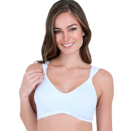 Bra maternal Brass Jade blanco para dama 9520