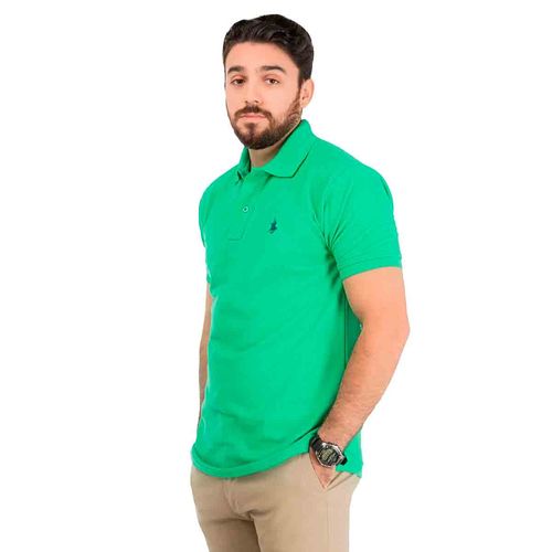 Playera Polo Club verde para caballero 101