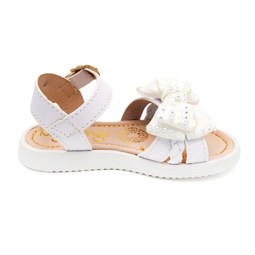 Sandalia casual My Things blanco para niña 1517