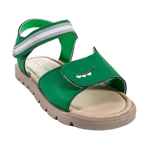 Sandalia casual My Things verde para niño 704-27