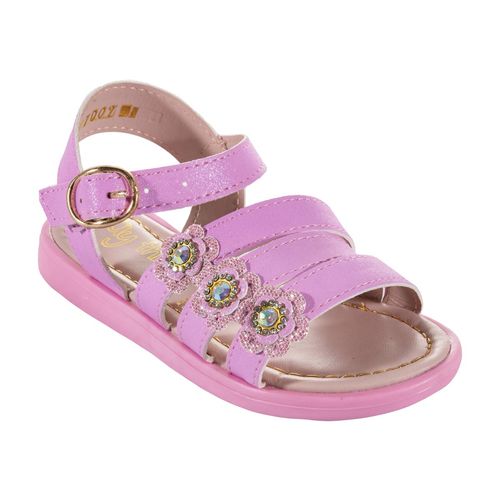Sandalia casual My Things rosa para niña 7009