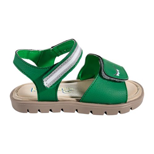 Sandalia casual My Things verde para niño 704-27