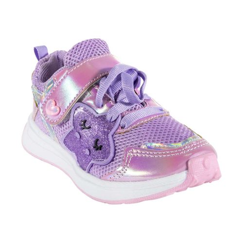 Tenis infantil My Things morado para niña ESTRELLA