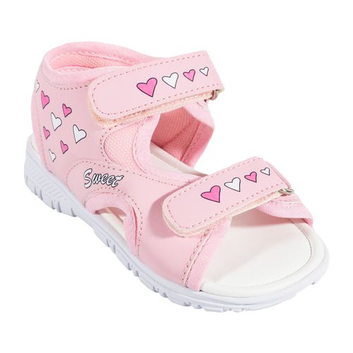 Sandalia casual My Things rosa para niña 708-05