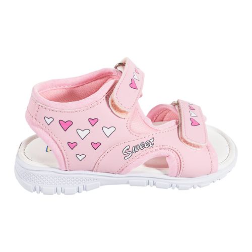 Sandalia casual My Things rosa para niña 708-05