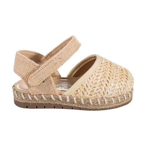 Sandalia casual My Things beige para niña 706-39