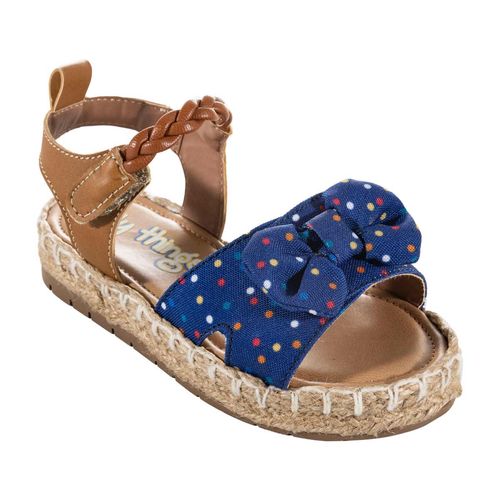 Sandalia casual My Things camel para niña 704-11