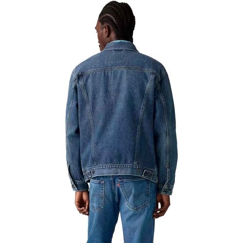 Chamarra de mezclilla Levis azul para caballero A5782-0079