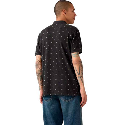 Playera tipo polo Levis negro para caballero 35883-0294