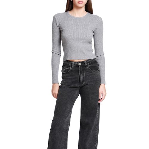 Suéter Lob gris para dama DTSE0362