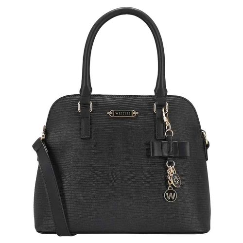 Bolso satchel Westies para dama negro hbmerope2we