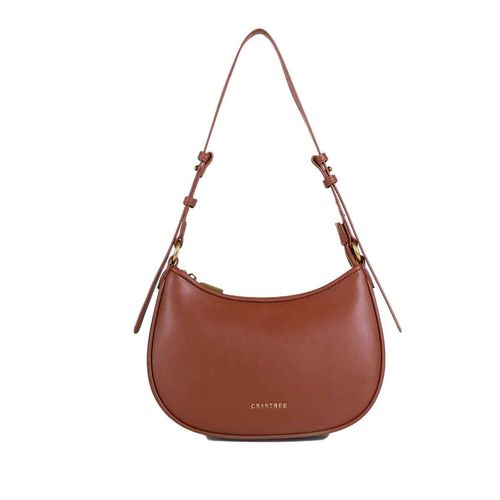 Bolso shoulder bag Crabtree para dama café e3712