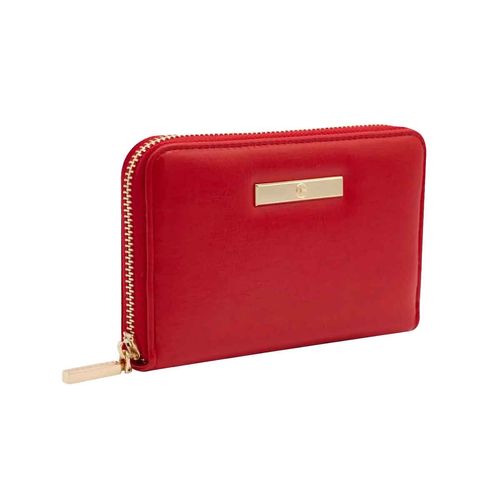 Cartera casual Crabtree para dama rojo e3719
