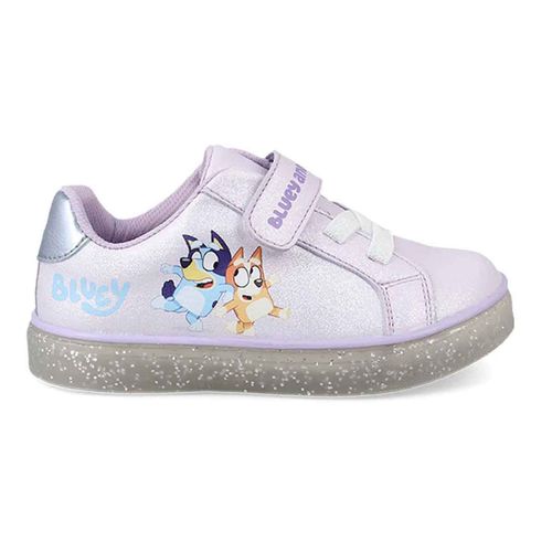 Tenis infantiles Bluey lila para niña BL930573ST