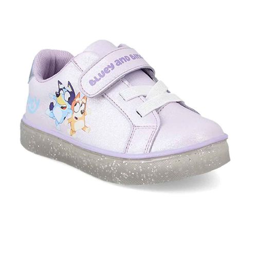 Tenis infantiles Bluey lila para niña BL930573ST