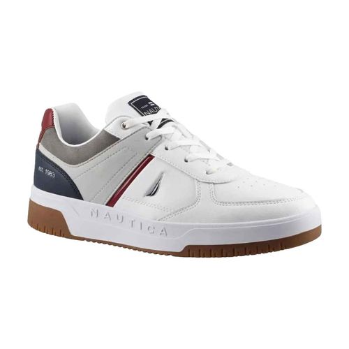 Tenis urbano Nautica blanco para caballero AT-107