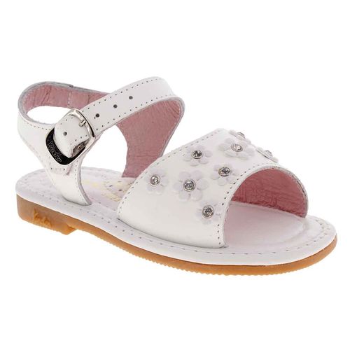Sandalia Kinder blanco para niña 6631