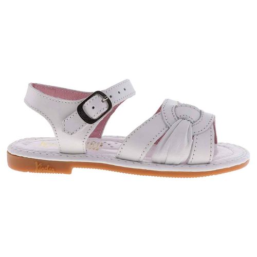 Sandalia Kinder blanco para niña 6624