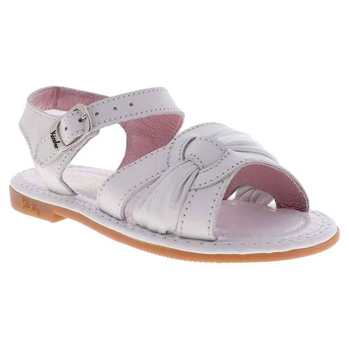 Sandalia Kinder blanco para niña 6624