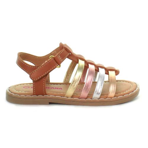 Sandalia Tropicana camel para niña TR490013ST
