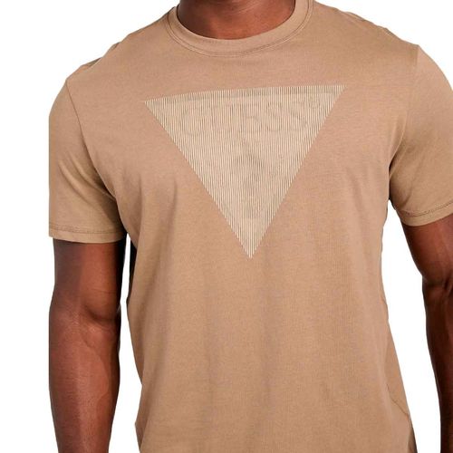 Playera Guess café para caballero M5BI04I3Z14-A13
