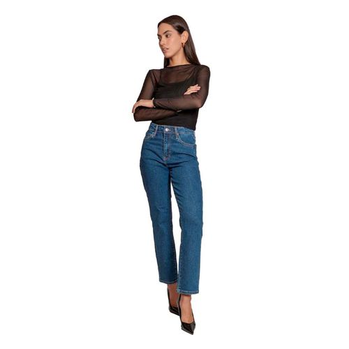 Pantalón de mezclilla Balam azul para dama BL7206