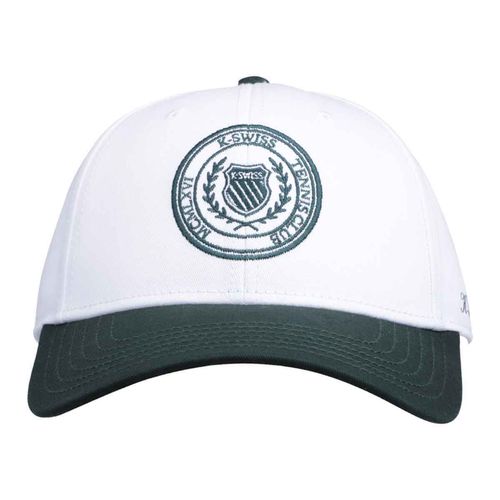 Gorra casual K-Swiss para caballero blanco cls25bve
