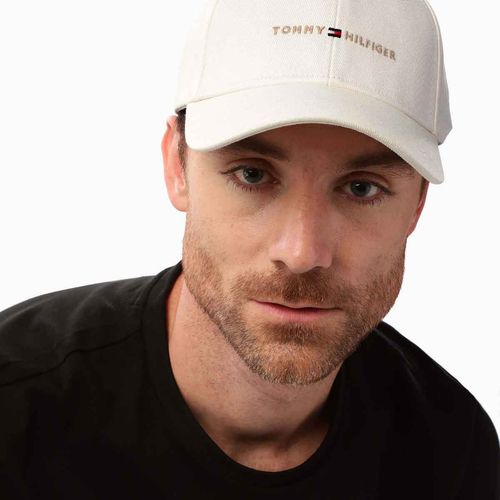 Gorra casual Tommy Hilfiger para caballero beige am0am13431-ya8