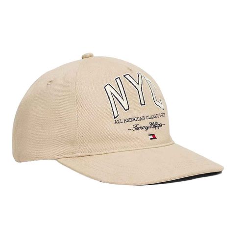Gorra casual Tommy Hilfiger para caballero beige am0am13562-rbt