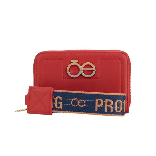 Cartera mediana Cloe para dama rojo r1bip25571roj