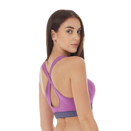Top Tops And Bottoms morado para dama 26245