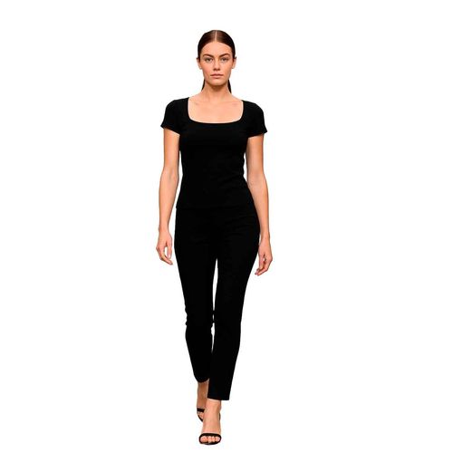 Blusa Mako & Co negro para dama MKMB0017