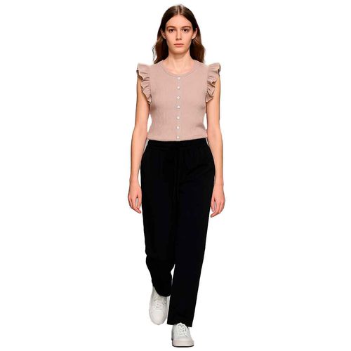 Pantalón Mako & Co negro para dama MKMP0026