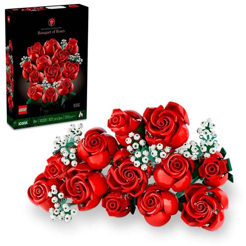 Armable Lego rosas 10328