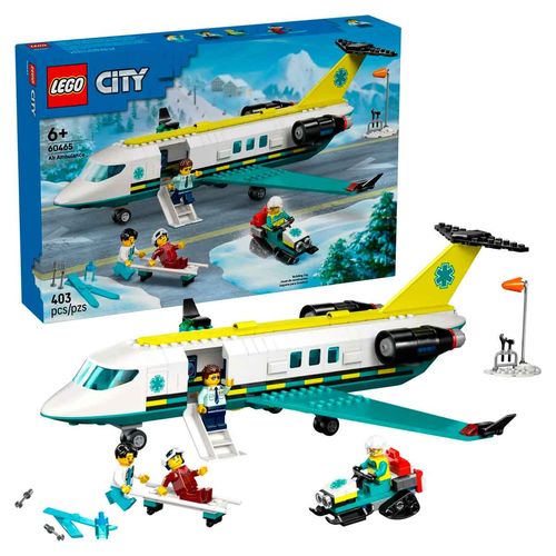 Armable Lego ambulancia aérea 60465