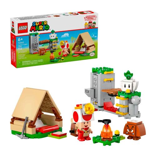 Armable Lego acampada capitán Toad 72040