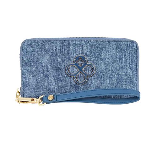 Cartera Casual Jaime Ibiza para dama azul ji 616