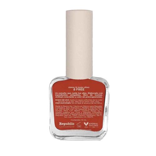 Esmalte para uñas Yuya free quietud naranja y-e8f12