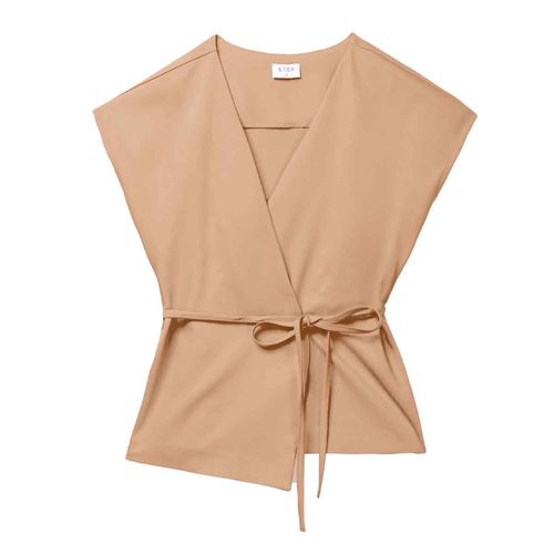 Blusa Stop caqui para dama 56832