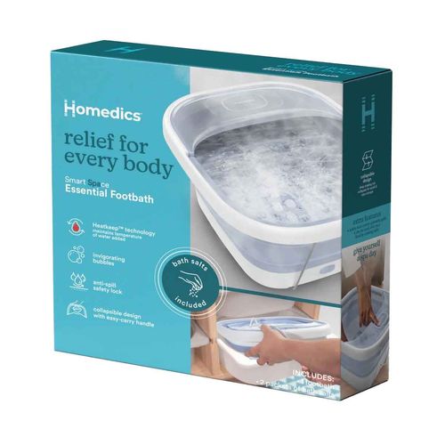 Masajeador Homedics de pies blanco fb-72