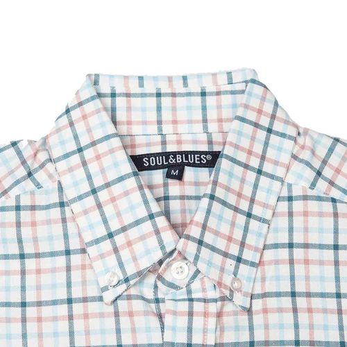 Camisa Soul And Blues multicolor para caballero C2089