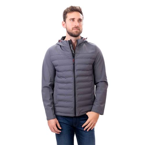 Chamarra Nautica gris para caballero 208001201-MTA