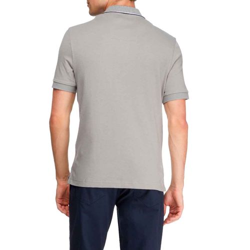 Playera tipo polo Nautica gris para caballero K2530M-0HF