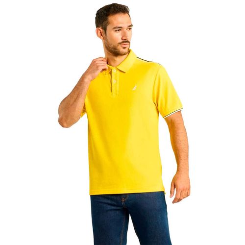 Playera tipo polo Nautica amarillo para caballero N1Q03219-634