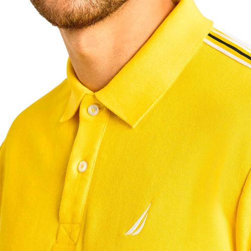 Playera tipo polo Nautica amarillo para caballero N1Q03219-634