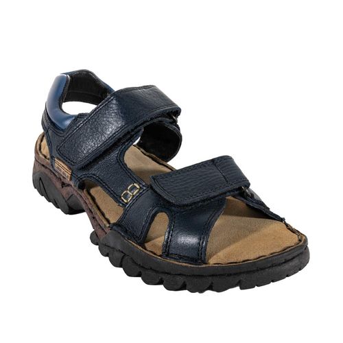 Sandalia casual Lobo Solo marino para caballero 6153